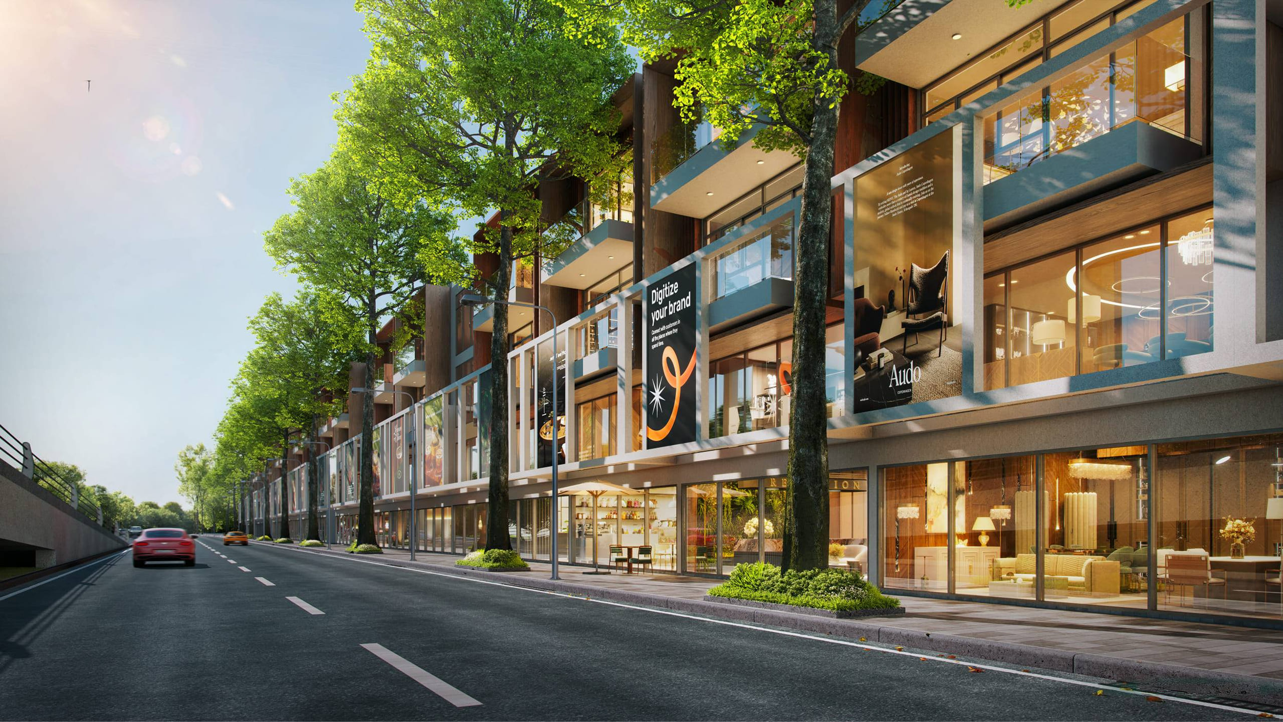 Nhà phố thương mại